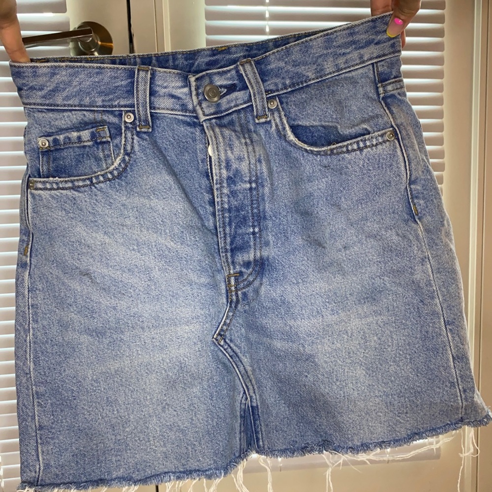 Jean skirt